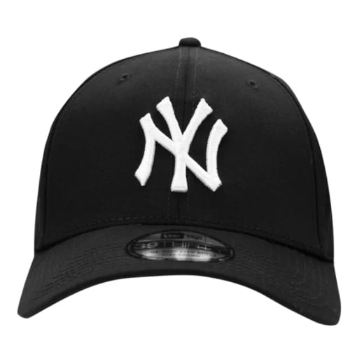 Boné New Era 3930 MLB New York Yankees - Preto e Branco