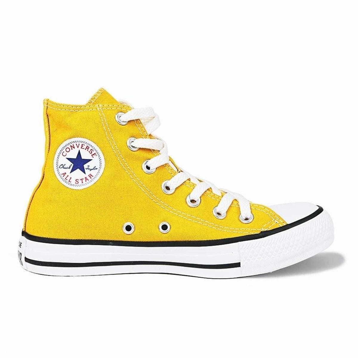 Tênis Converse All Star Chuck Taylor High - Amarelo Vivo