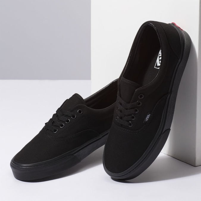 tenis vans black black